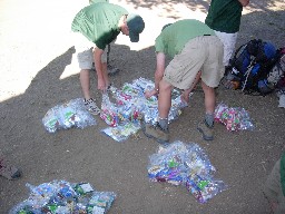 Food pickup at Ponil