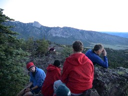 Sunrise from Inspiration Point near Urraca