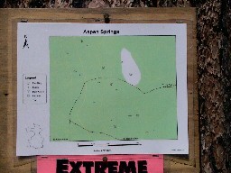 Campsite Map at Aspen Springs
