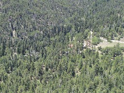 Hunting Lodge as seen from Window Rock