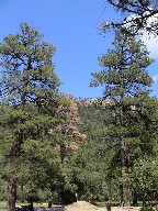 The back side of Window rock from the Hunting Lodge