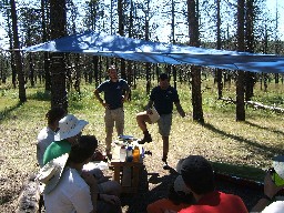 Program talk at Seally Canyon