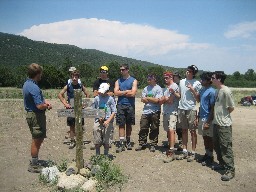 Ranger training at the Zastrow Turnaround