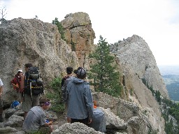 Side hike to the Tooth from Shaeffers Pass Camp