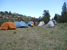 Campsite at Anazasi