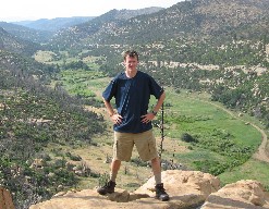 On the peak overlooking Anasazi