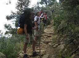 On the trail from Dean Cow towards Turkey Creek Canyon