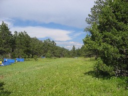 Campsite at Santa Claus