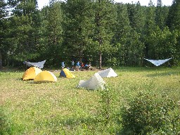 Campsite at Turkey Creek