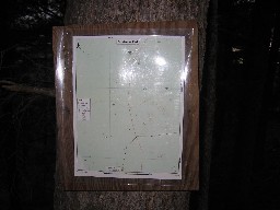 Campsite sign at Ponderosa Park
