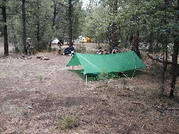 Campsite at Rimrock Park