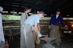 Blacksmithing at Cypher's