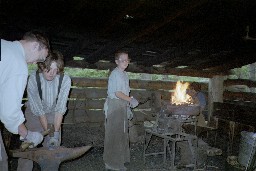 Blacksmithing at Cypher's