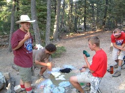 Campsite at Sawmill