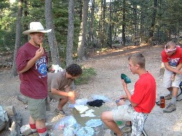 Campsite at Sawmill