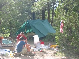 Campsite at Vaca