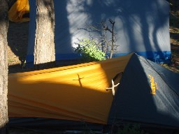 Tents at Vaca