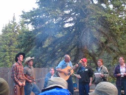 Campfire at Beaubien