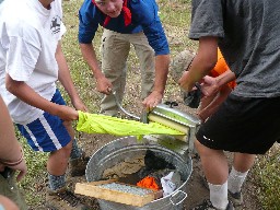 Doing the Wash at Rich Cabins