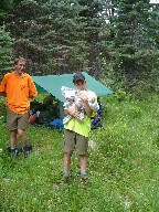 Soring food in Bear Bag