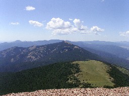 Baldy Saddle & Touch Me Not from Baldy Summit