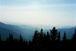 The view from Camanche Peak Camp