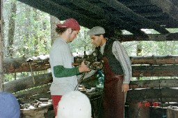 Blacksmithing at Cypher's Mine