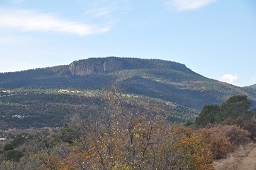 Urraca Mesa from the Filtration Plant
