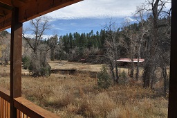 View from new Staff Cabin Porch