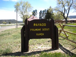 Sign on NM21 at Rayado