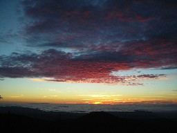 Sunrise at Comanche Peak Camp