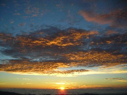 Sunrise at Comanche Peak Camp