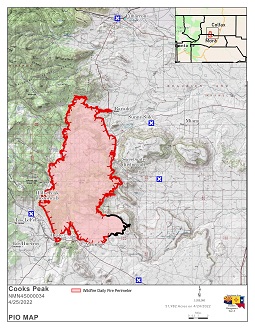 Fire Map 4/25/2022