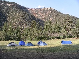 Campsite at Sioux