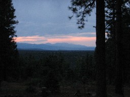 View from Staff Cabin at Head of Dean