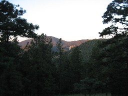 A view of the Grizzly Tooth from Tooth Ridge