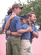 Rangers on te Bell at the dining hall