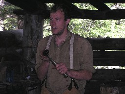 Blacksmith at Cyphers Mine