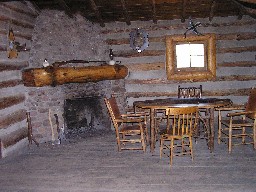 Insde the Hunting Lodge