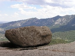 View of Tooth Ridge from Window Rock