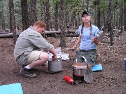 Cooking Dinner at Urraca