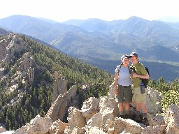 Happy Campers on top of the Tooth