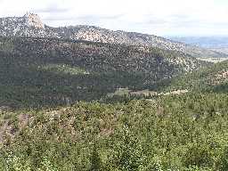 The Tooth from the trail between Urraca and Bear Caves