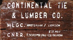 Continental Tie & Lumber Company at Clarks Fork