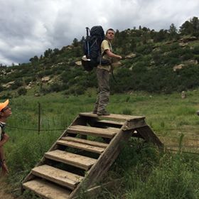 Crossing the fence at Six Mile Gate